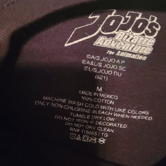 JoJo's Bizarre Adventure: Phantom Blood Dio Brando T-Shirt (M) - Picture 5 of 7